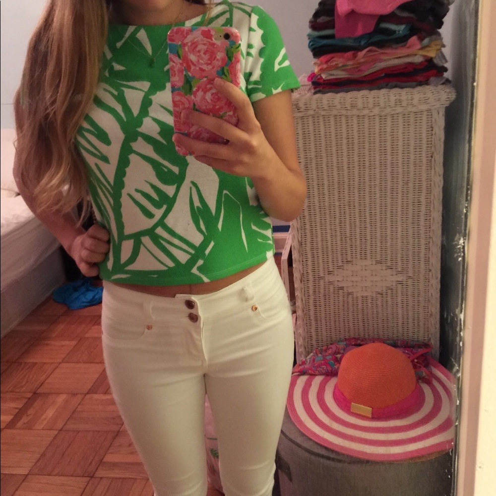 Lilly pulitzer for Target crop top xs